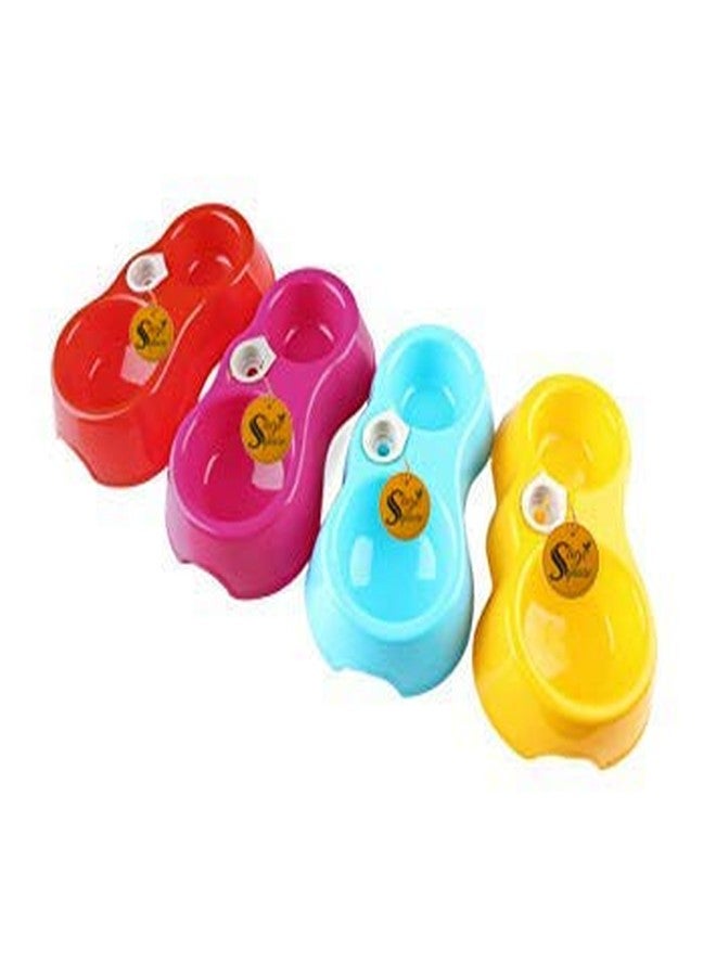 Sage Square Pets Food and Water Bowl Feeder for Small Medium Dogs & Cats (Random) - Image 5